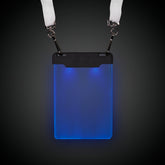 LED Blue Sound-Activated Badge